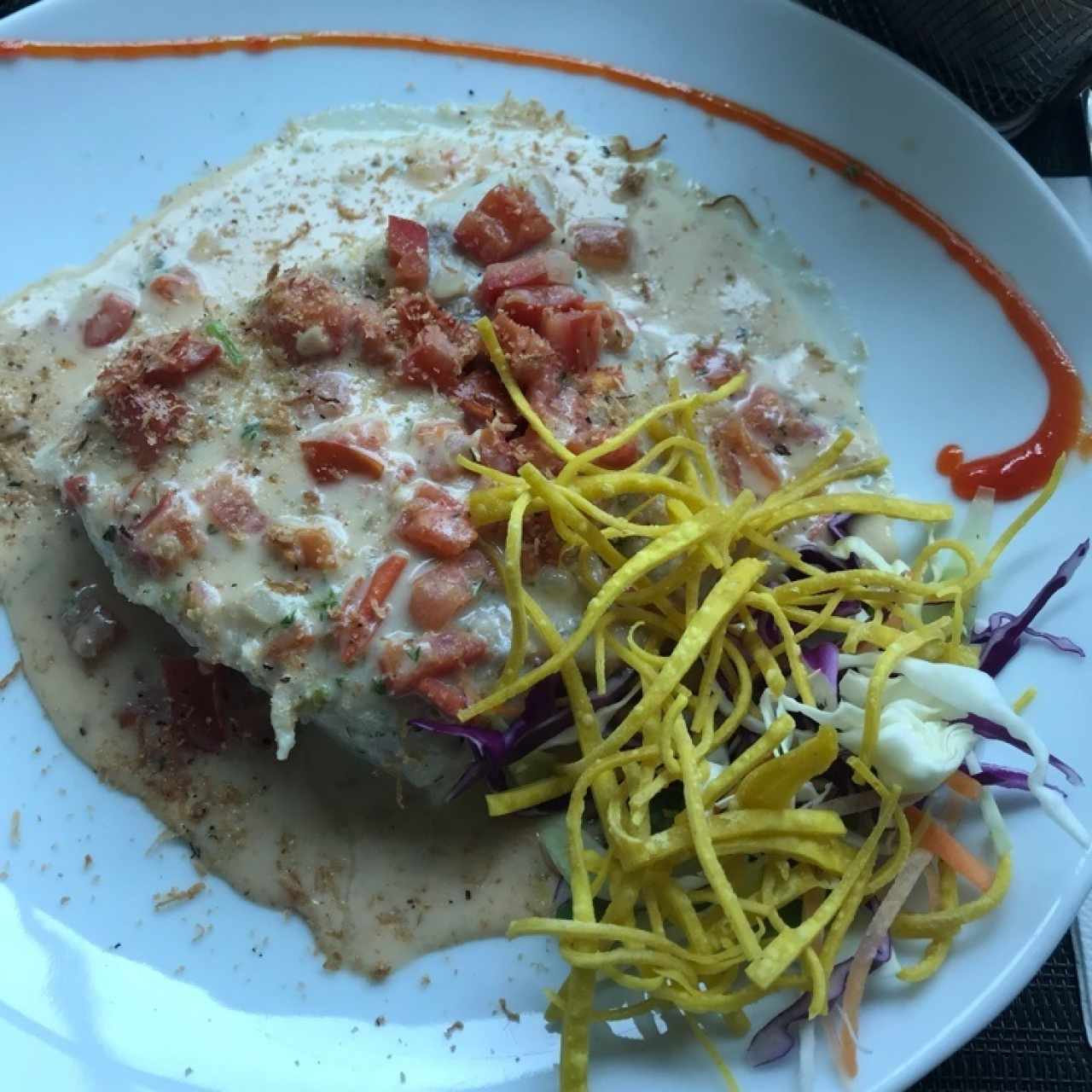 corvina en leche de coco