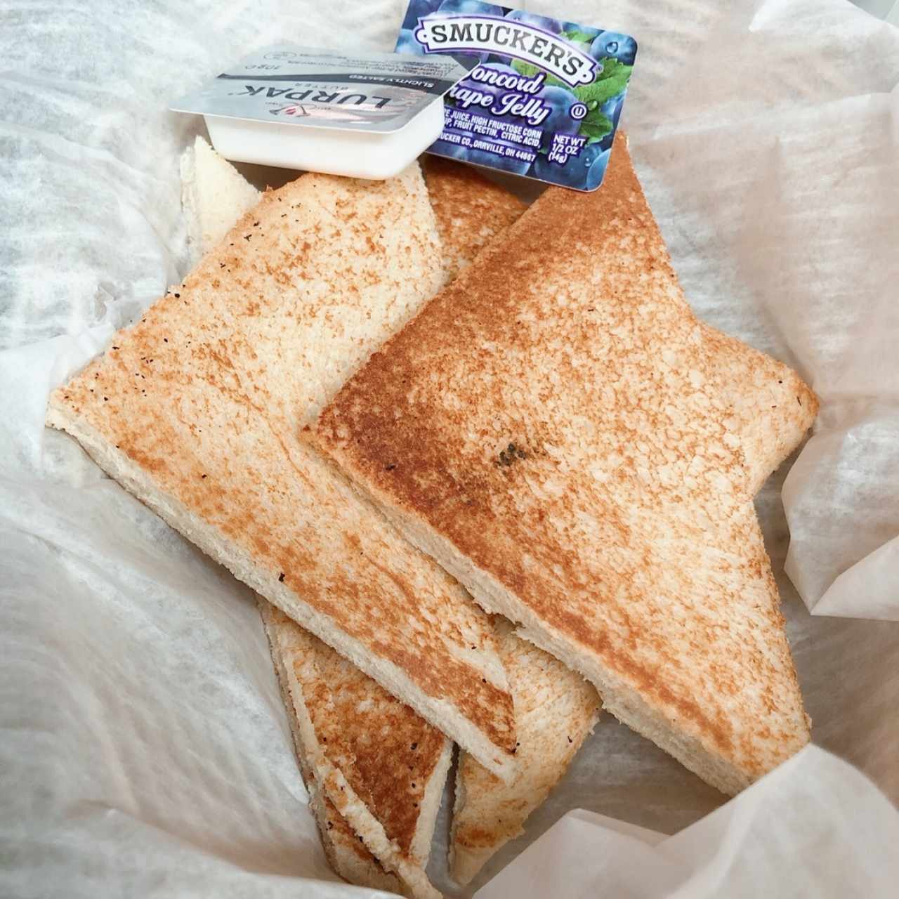 Desayunos clásicos - Canasta de tostadas