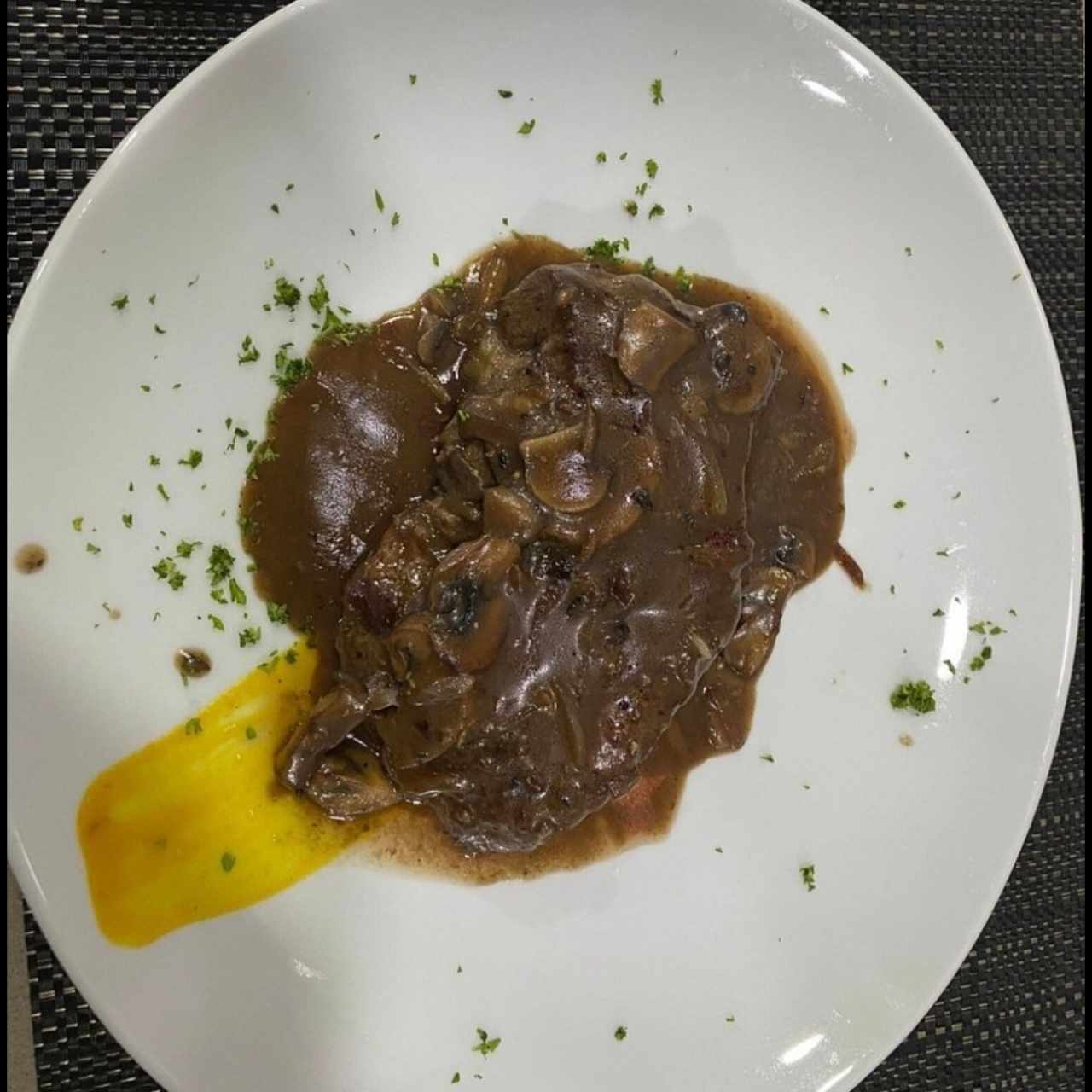 Filete de res a la pimienta