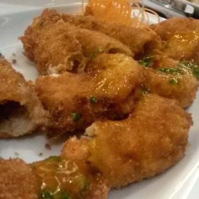 Langostinos al mango