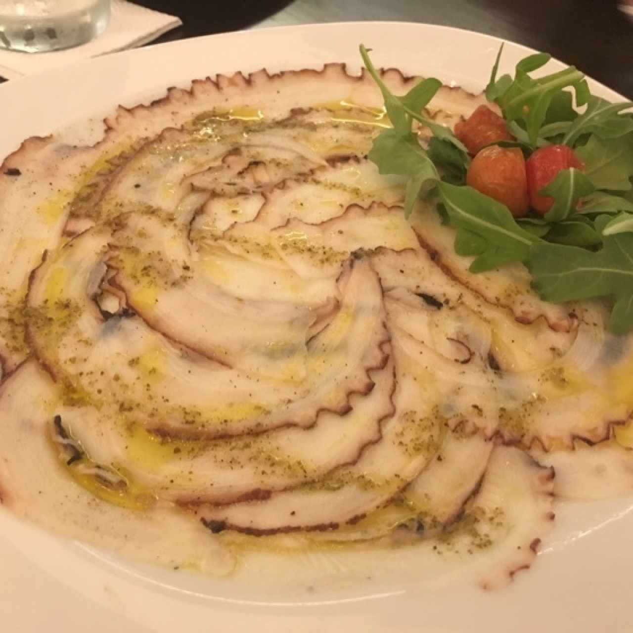 Entrantes fríos - Ceviche de pulpo