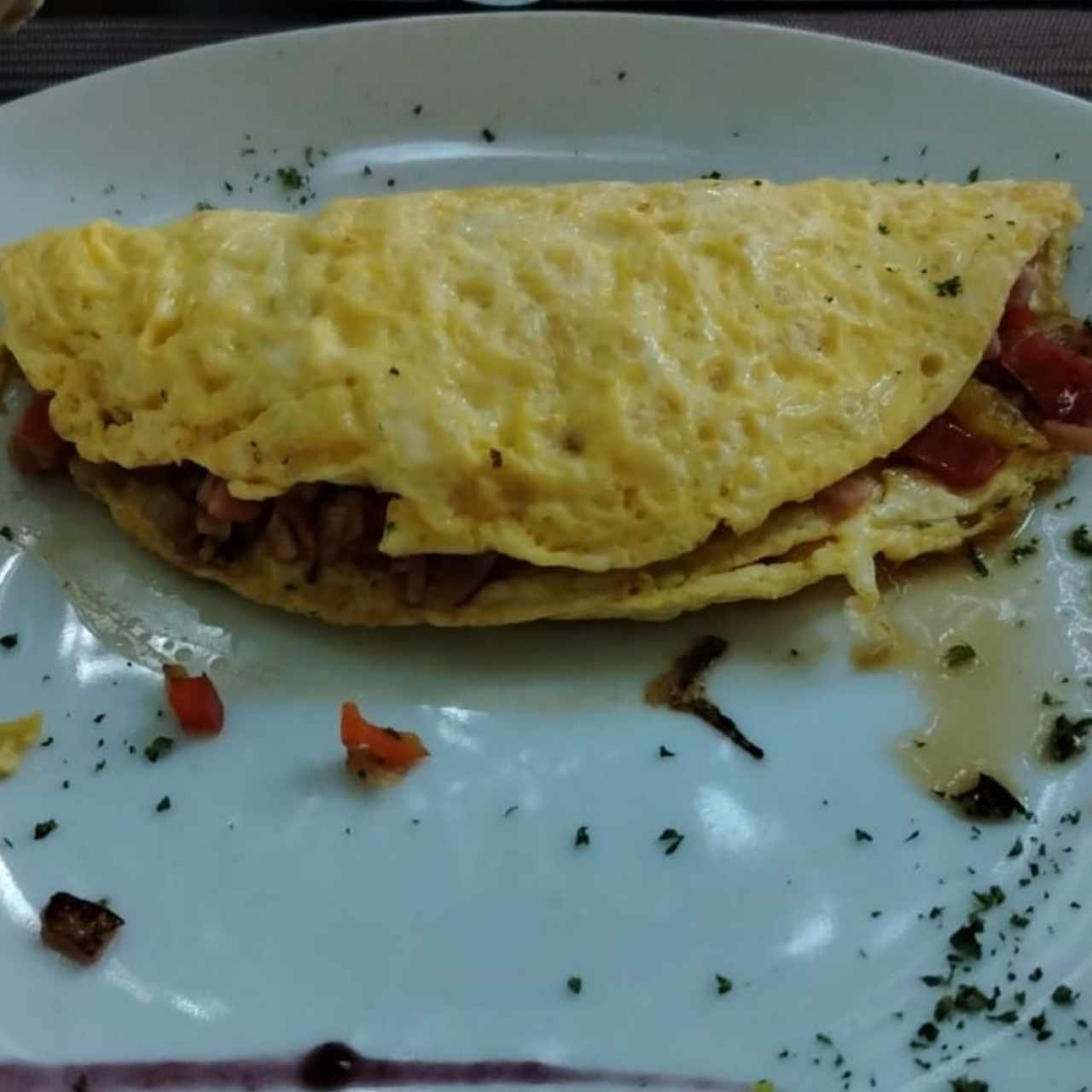 Omelette - Omelette de Vegetales