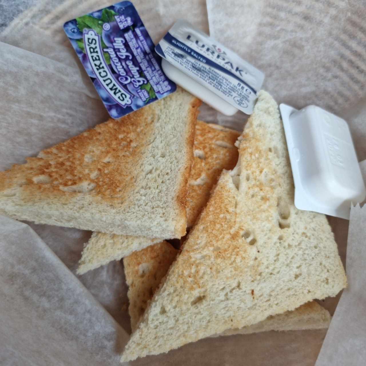 Desayunos clásicos - Canasta de tostadas