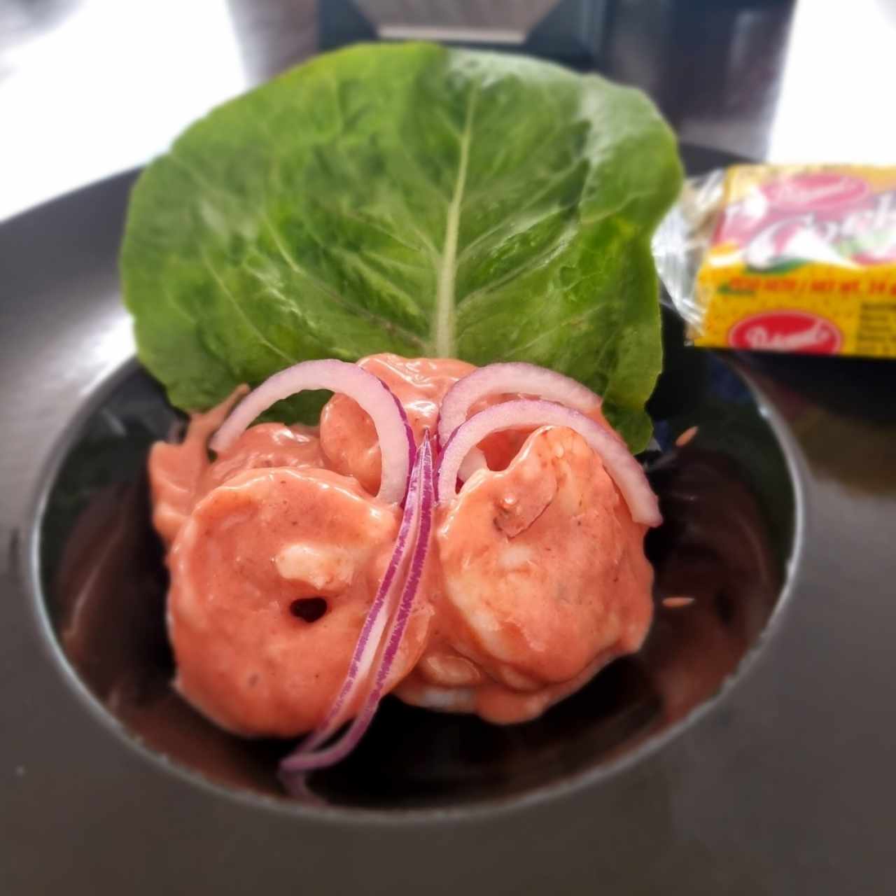 Cóctel de langostinos Madero