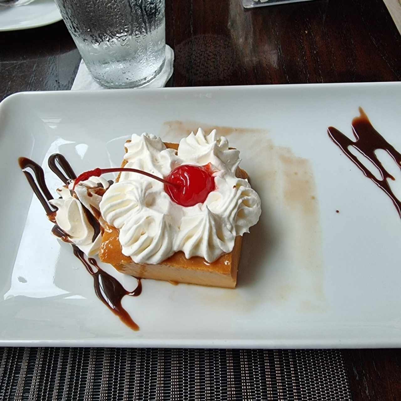 Flan de la casa