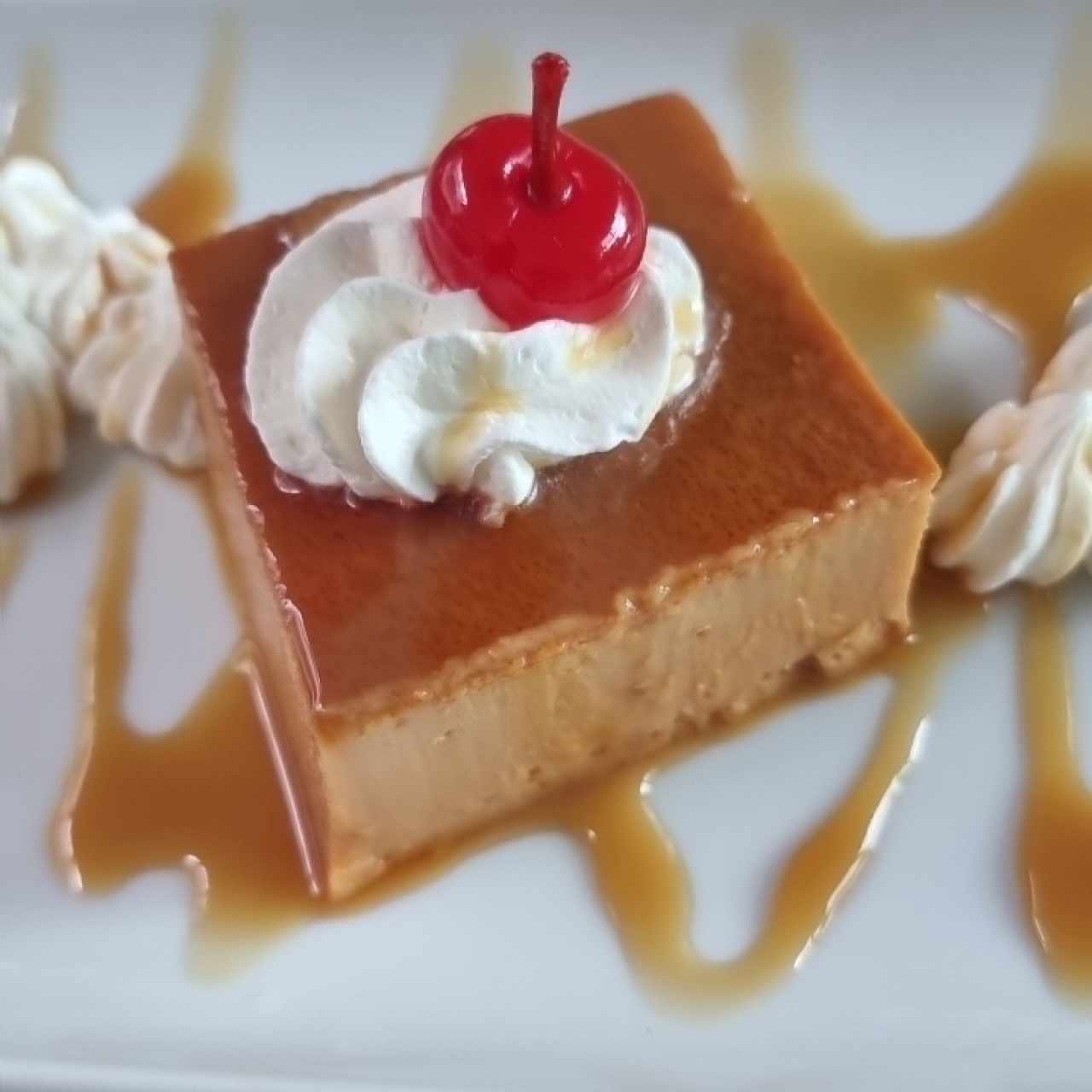 Flan de la casa