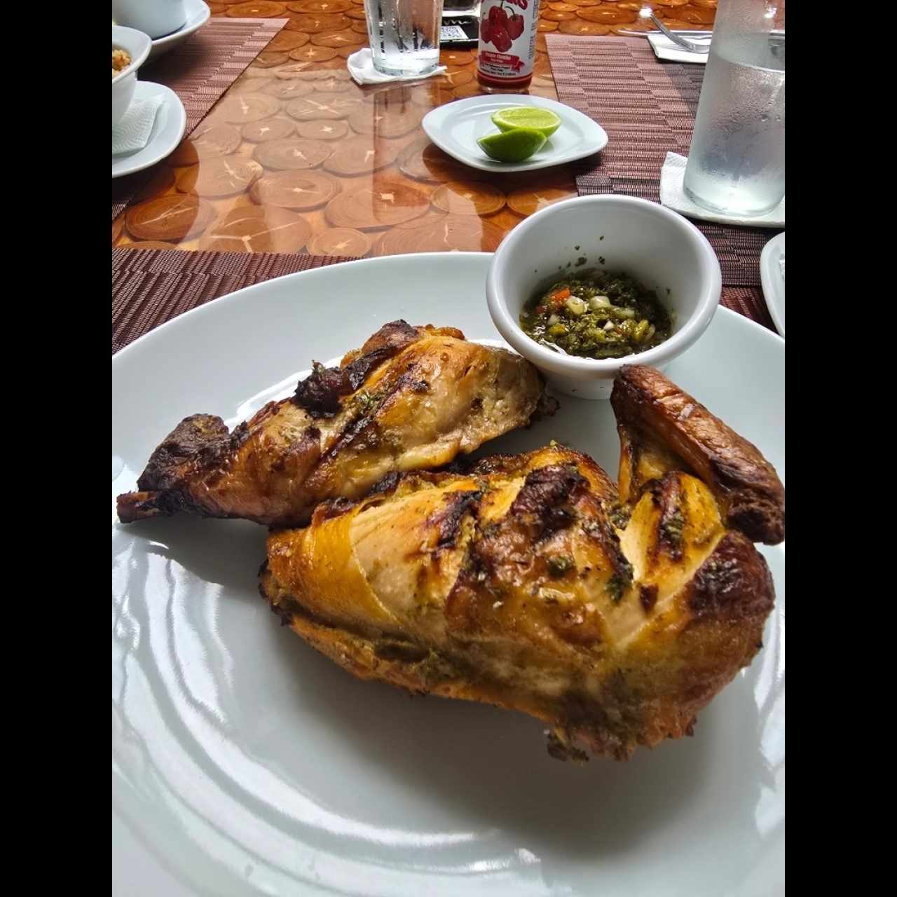 1/2 Pollo asado 