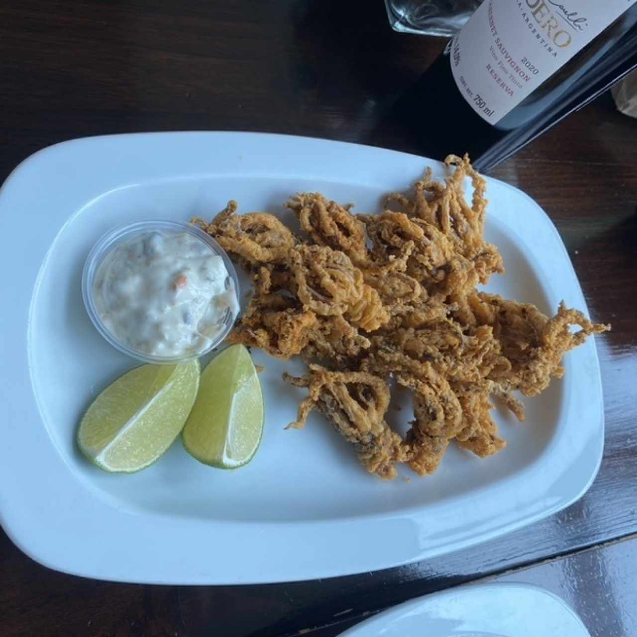 Entrantes calientes - Arañitas de Calamar