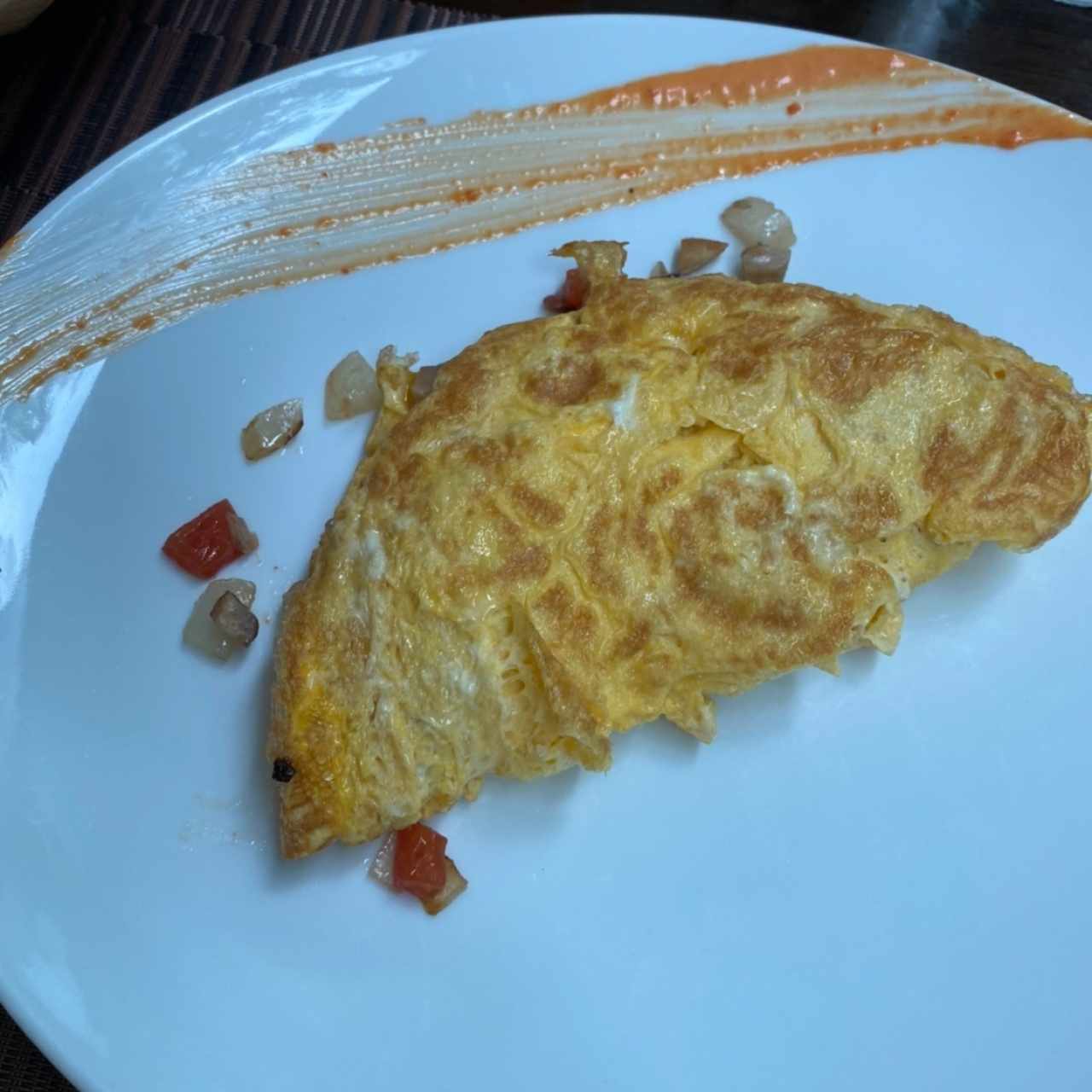 Omelette - Omelette de vegetales