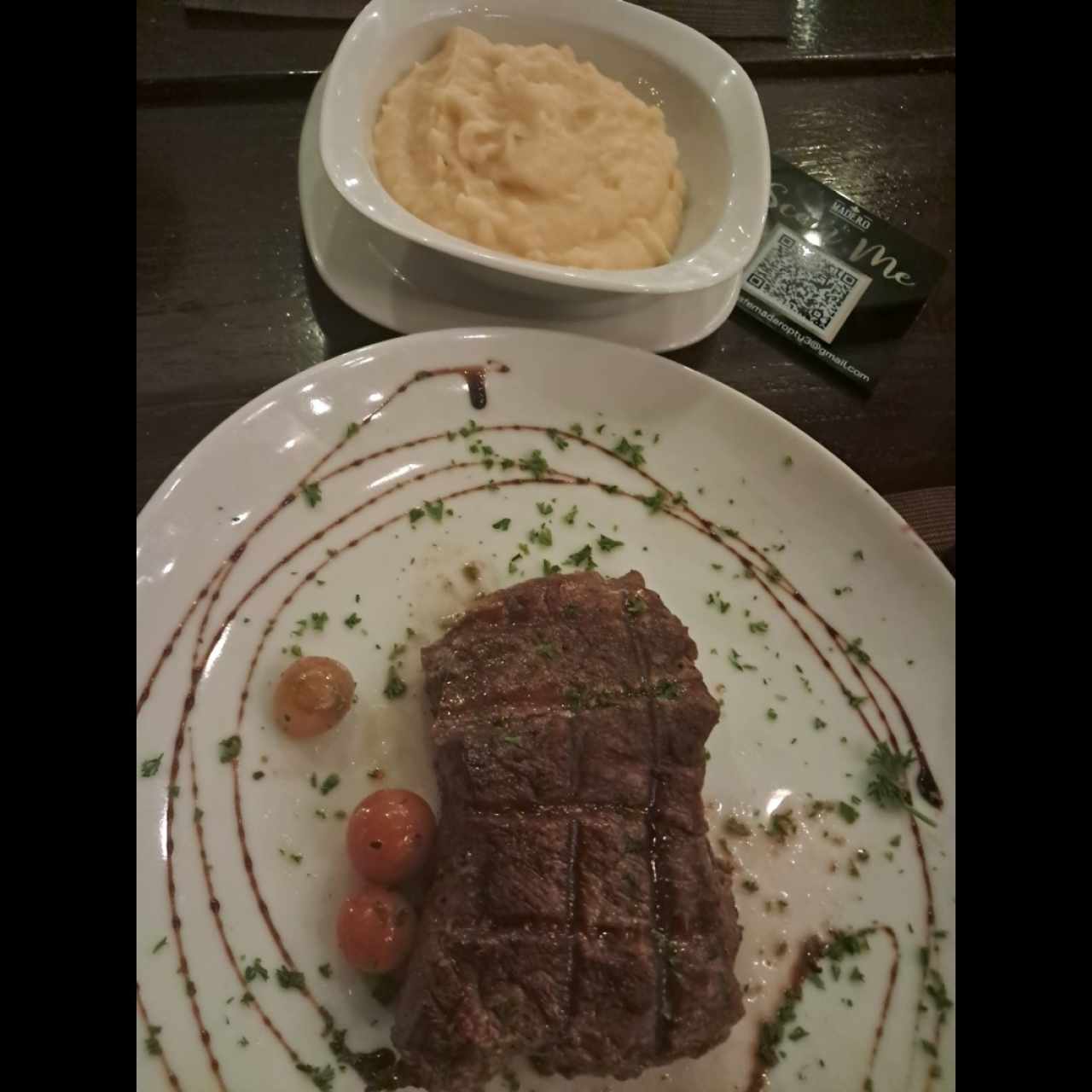Filete de res Café Madero