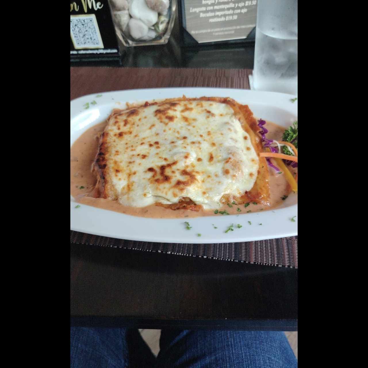 Canelones con pollo 