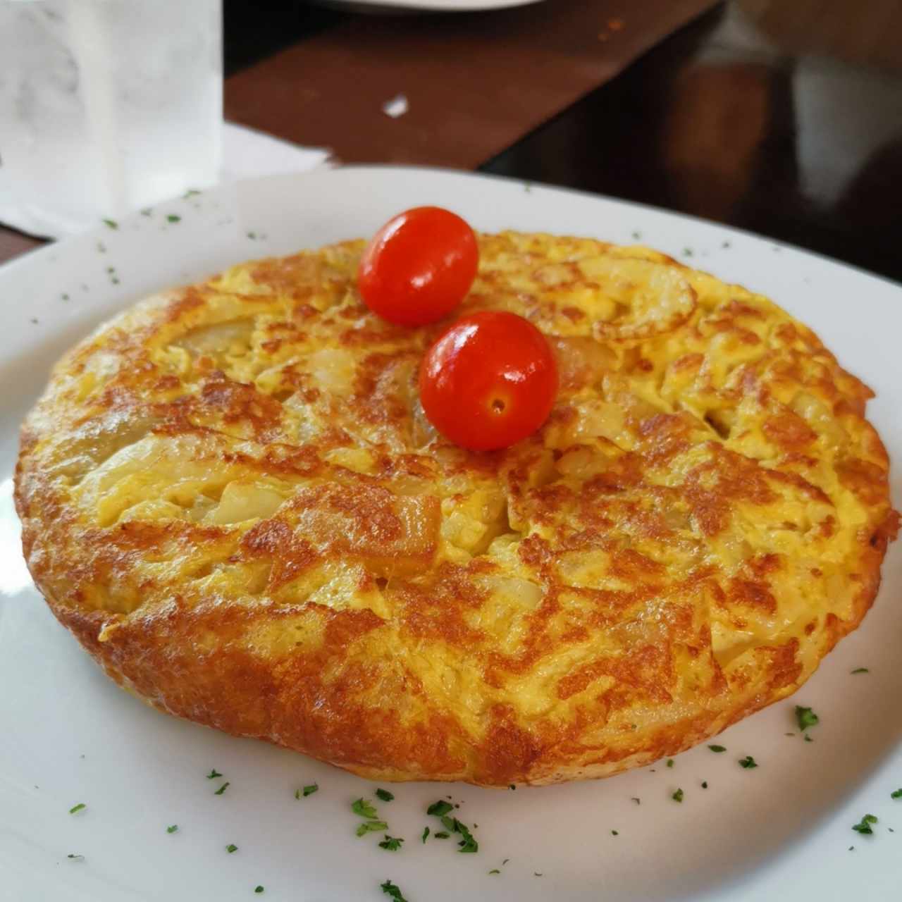 Entrantes calientes - Tortilla española tradicional