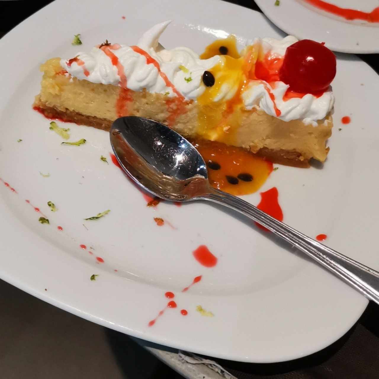 Pie de maracuyá