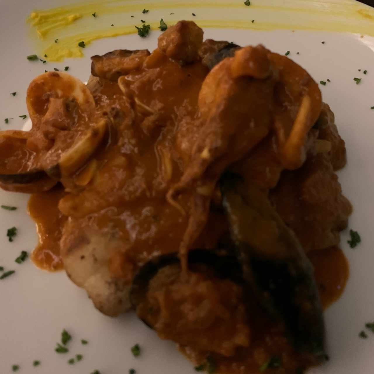 Corvina a lo macho