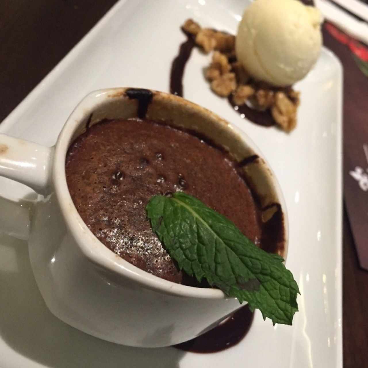 Postres - Fondant de chocolate