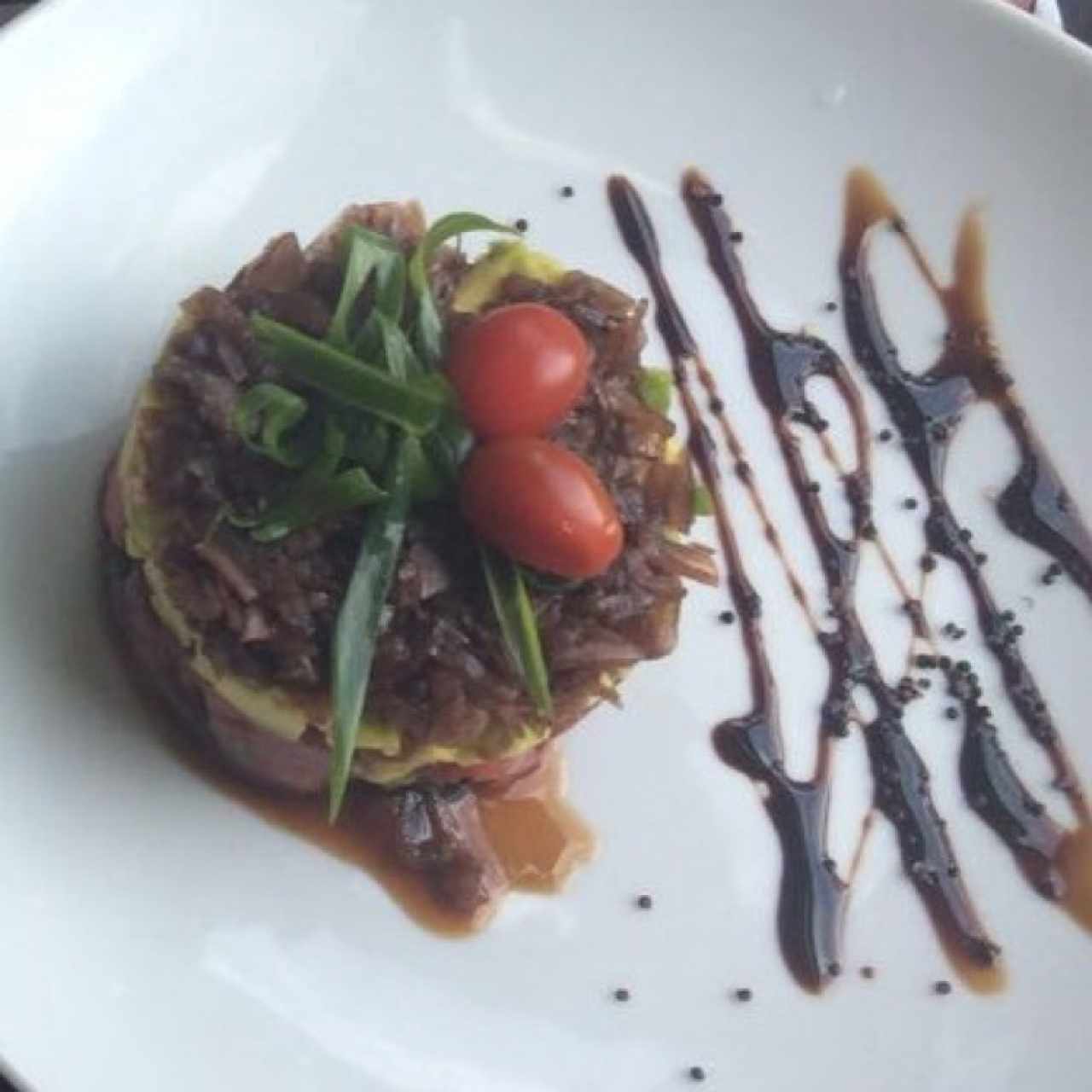 Entrantes fríos - Tuna tartare