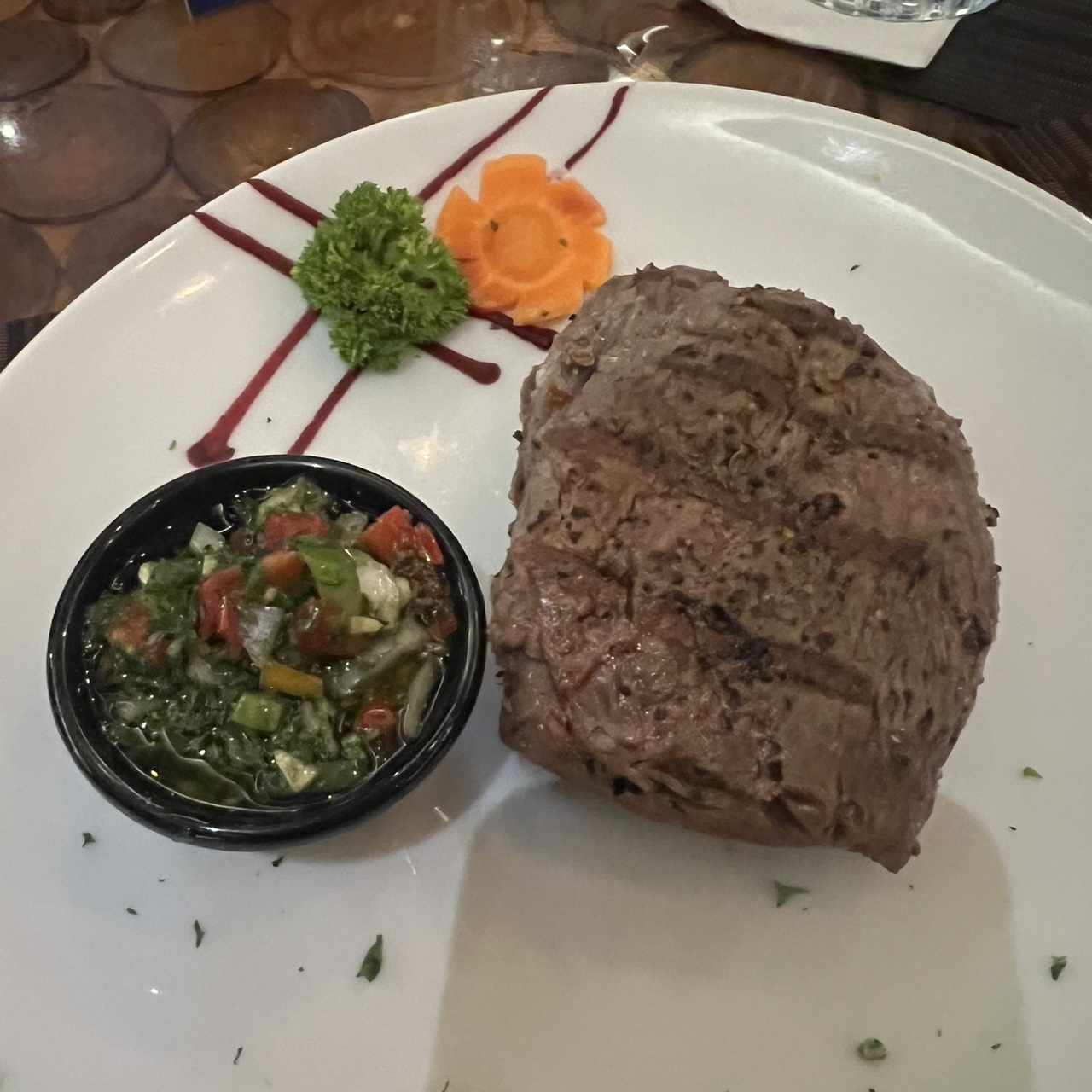 Filete de res Café Madero