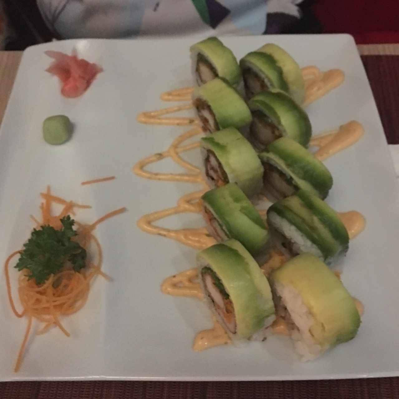 Rolls tempurizados - Dragón especial
