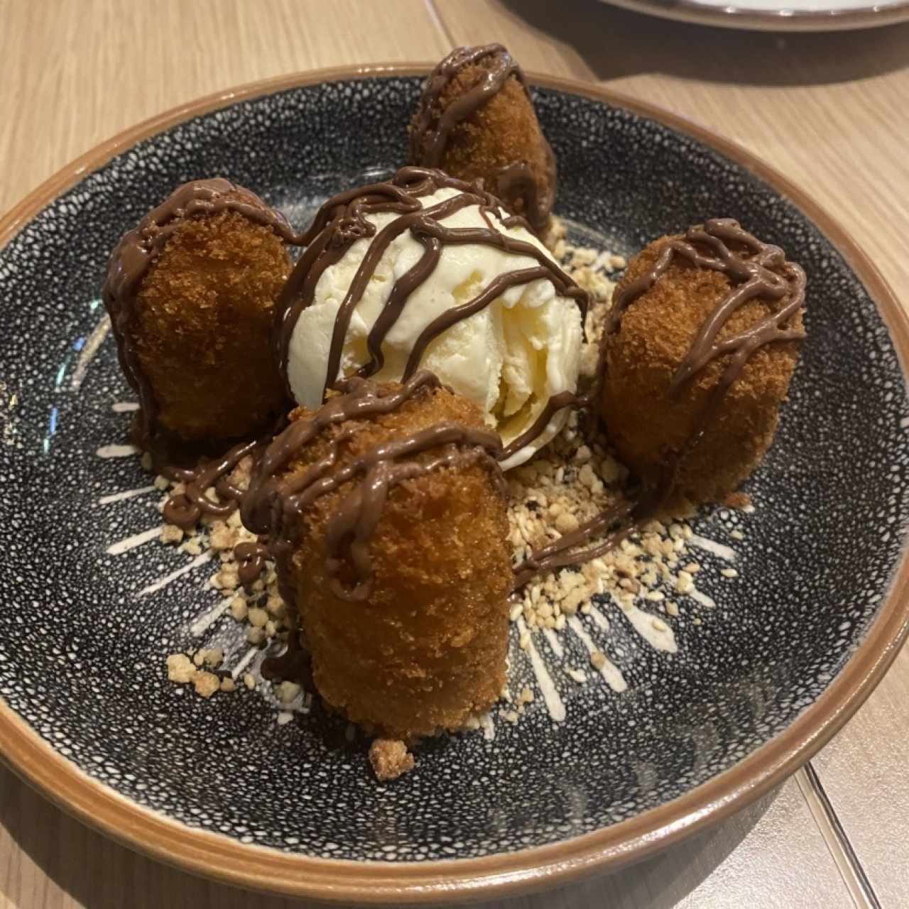 Tempura de banano