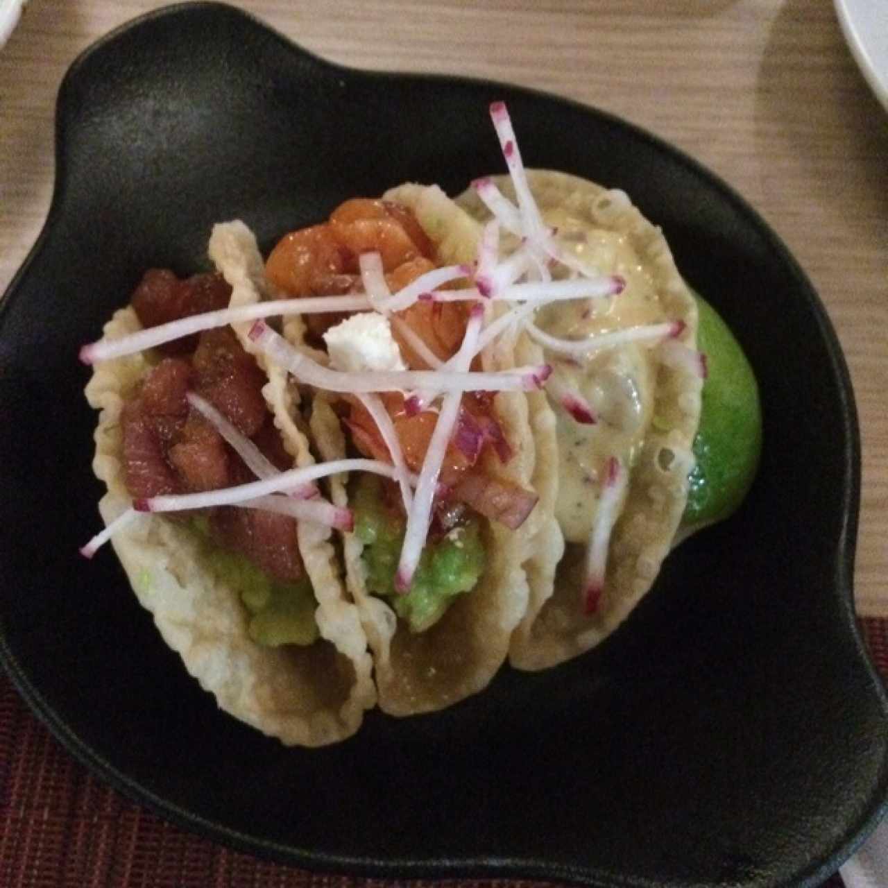 Crudos - Trio crispy taquitos