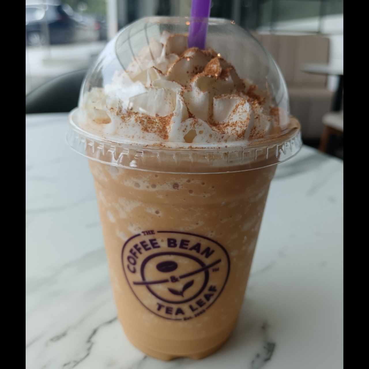 Pumpkin spice ice blended 