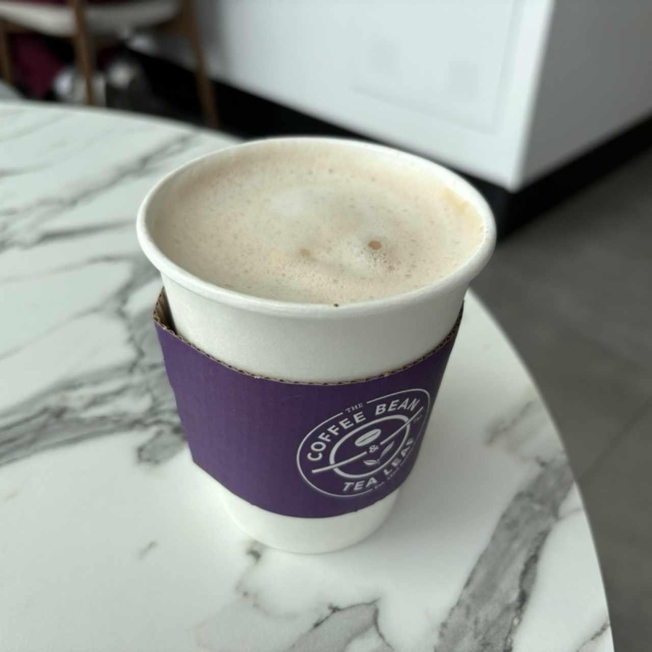 Mocca con leche de avena