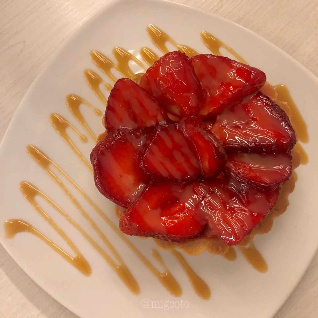 Tartaleta de fresa 