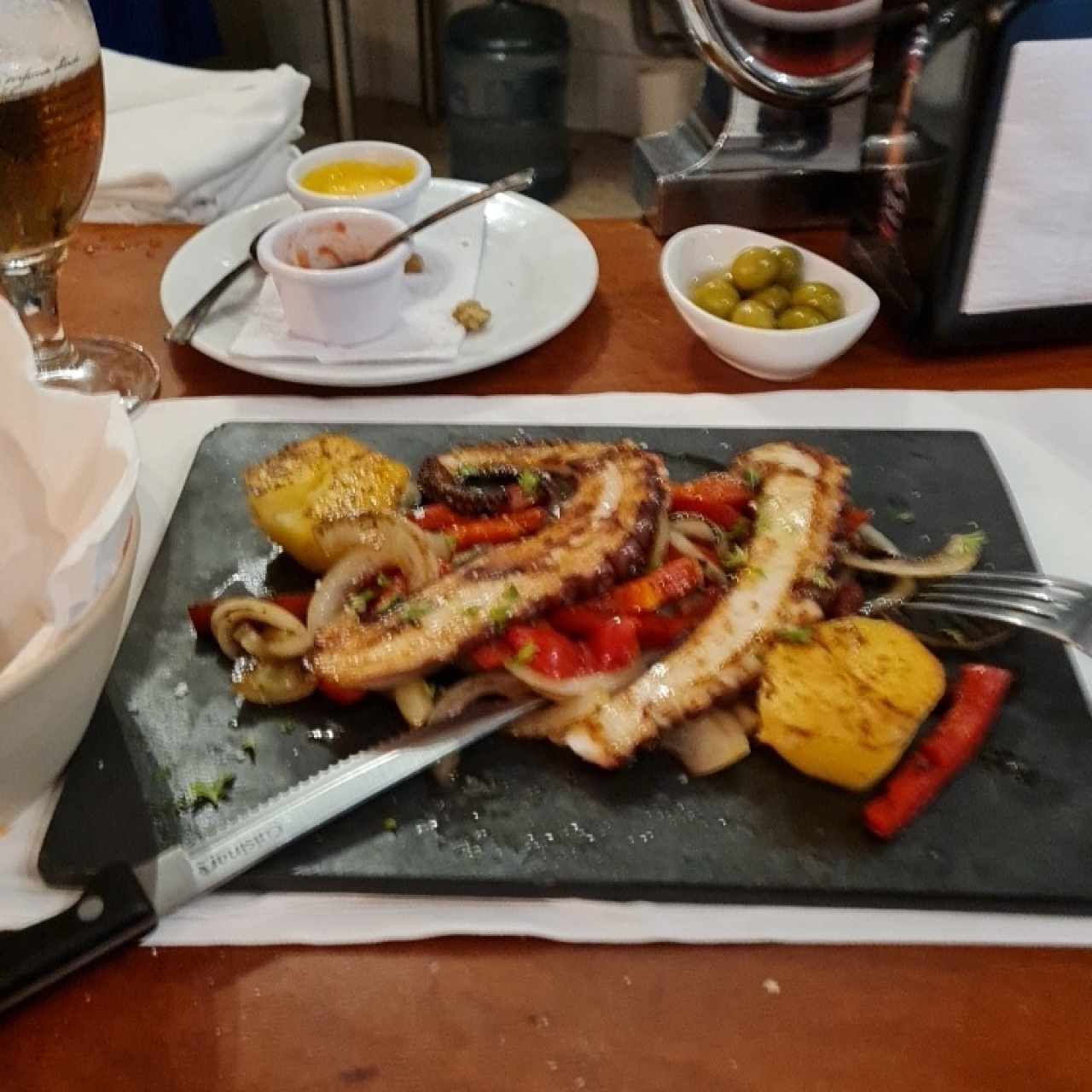 pulpo a la parrilla, JUMY!