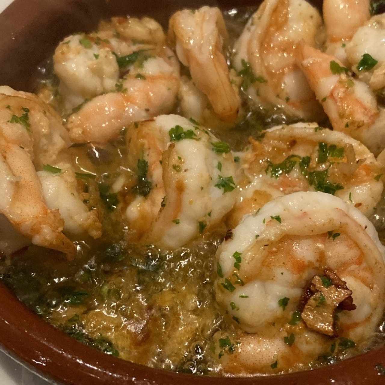 Gambas al Ajillo o Enchiladas
