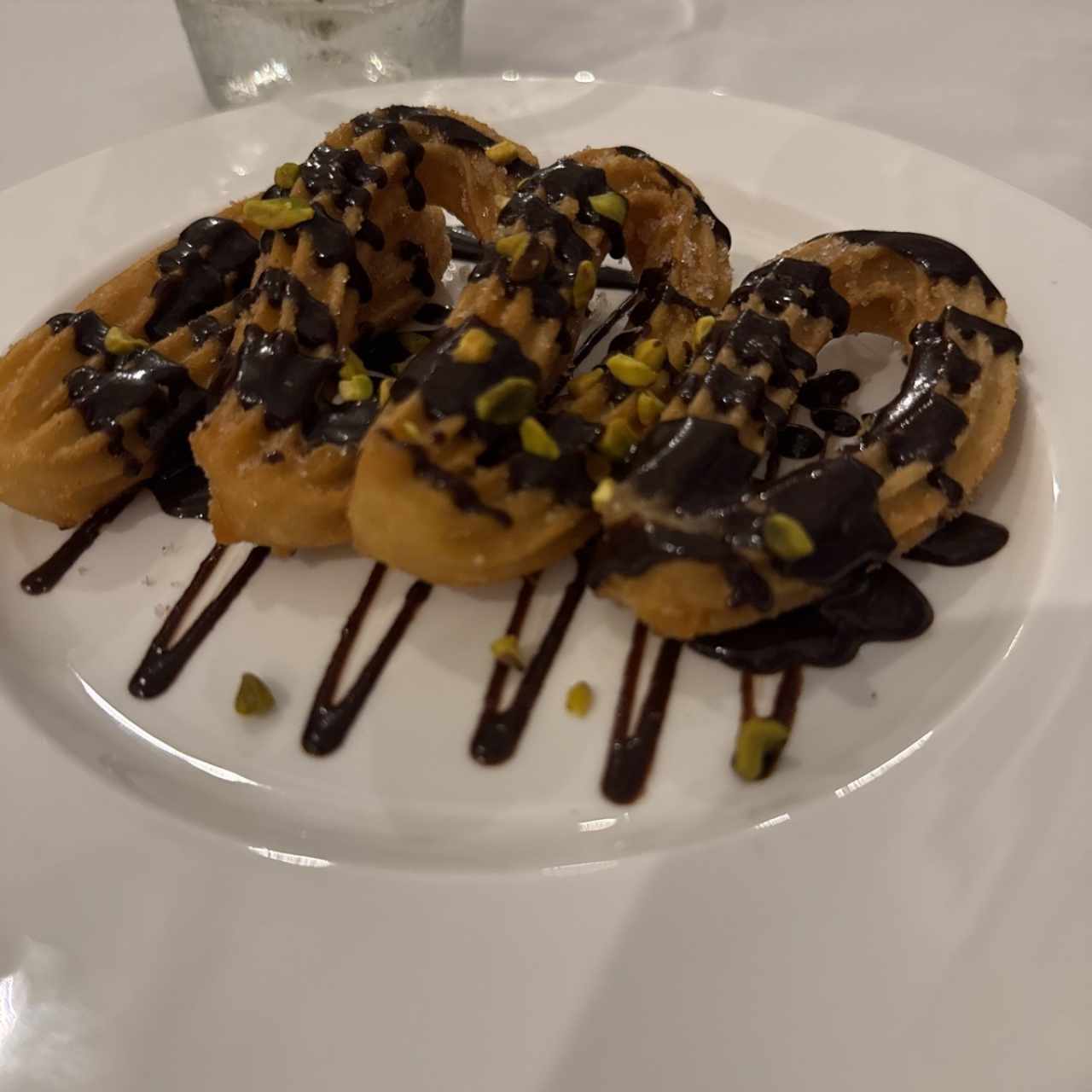 Churros con chocolate 