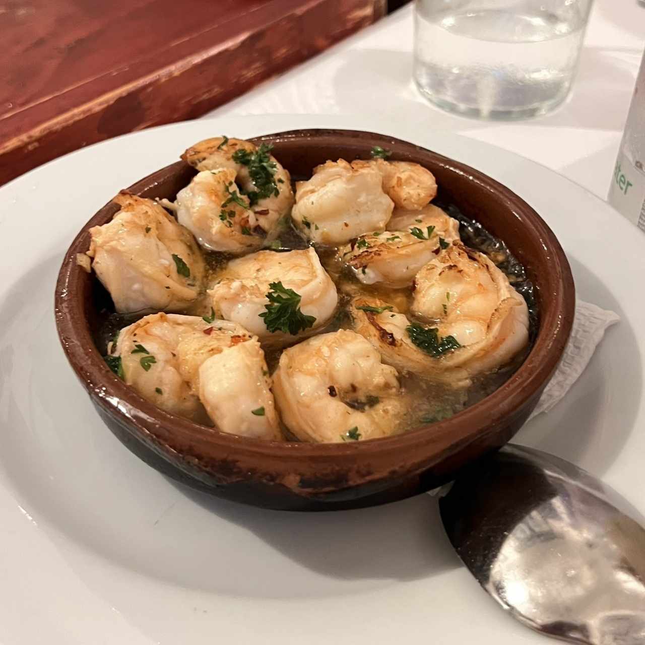 Gambas al Ajillo o Enchiladas
