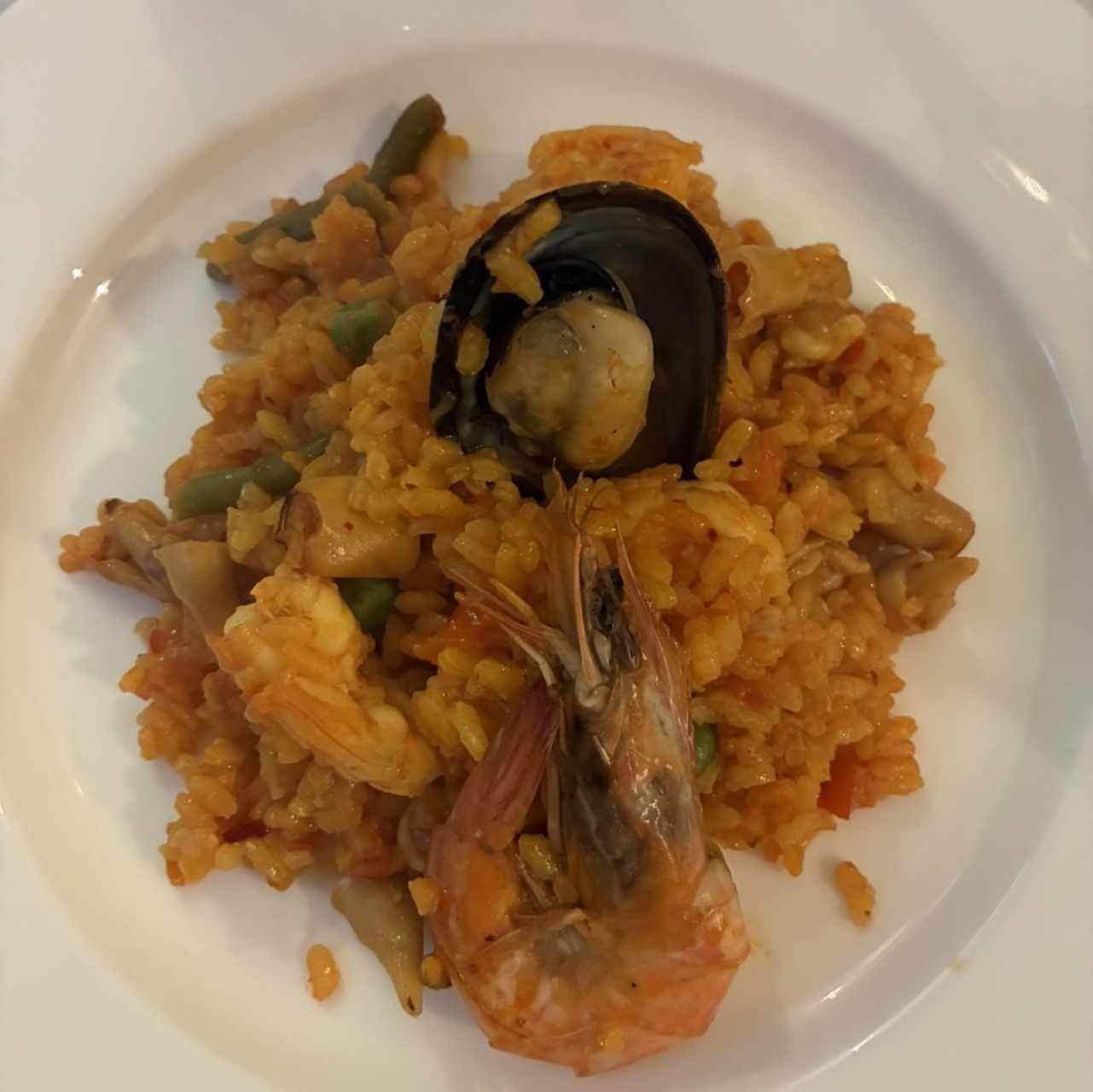 Arroz con mariscos 