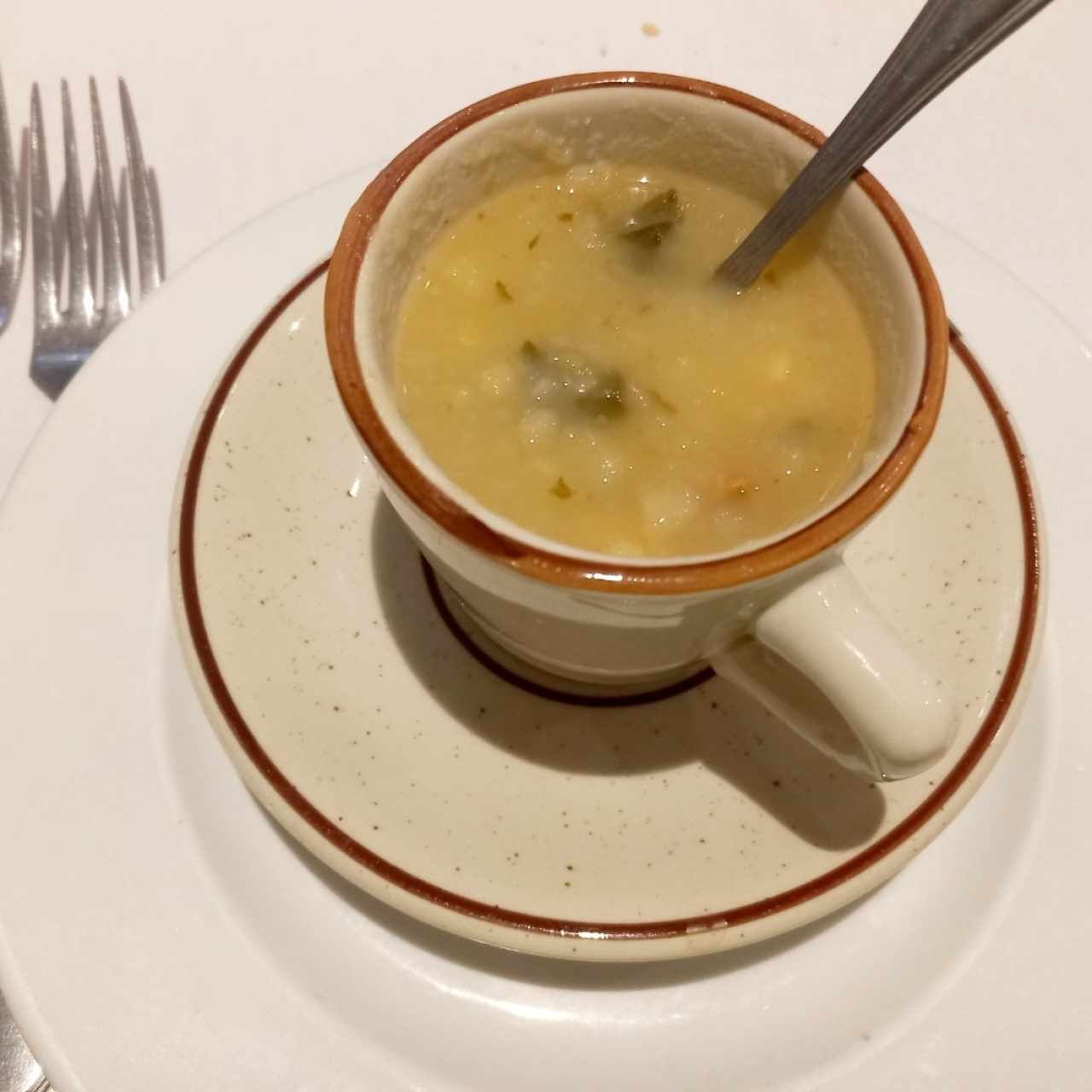 Sopa de cortesía 