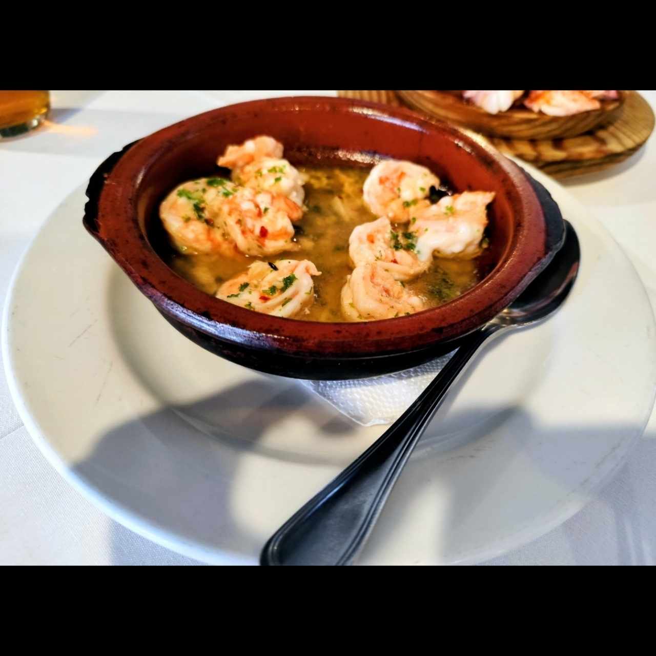 Langostinos a la Plancha o Ajillo