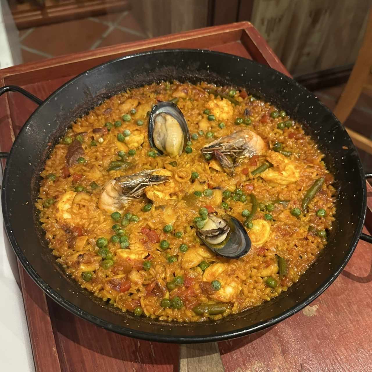 Paella de mariscos 🤌