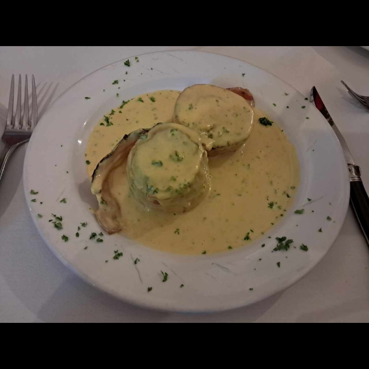 medallones de pollo a la mostaza dijon