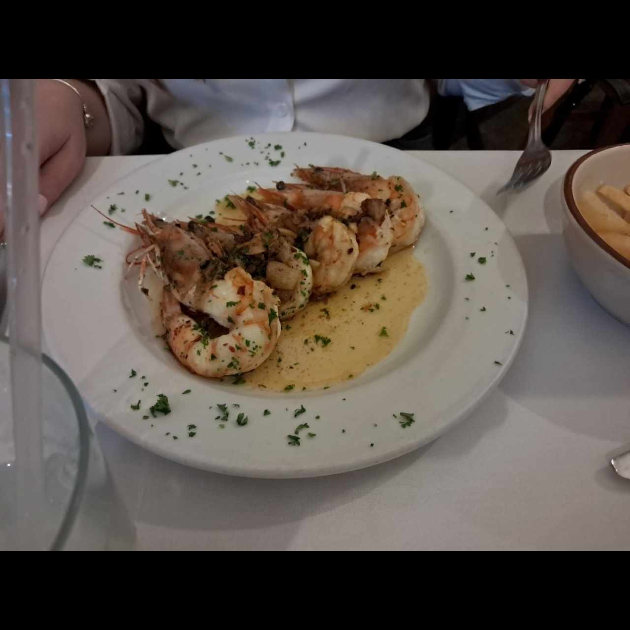 Langostinos a la Plancha o Ajillo