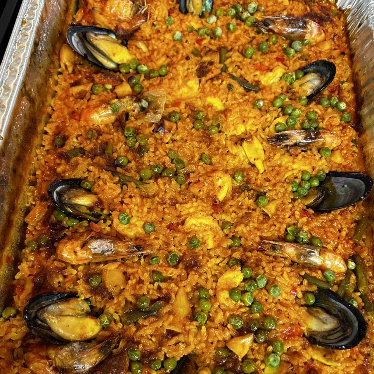 Paella de marisco