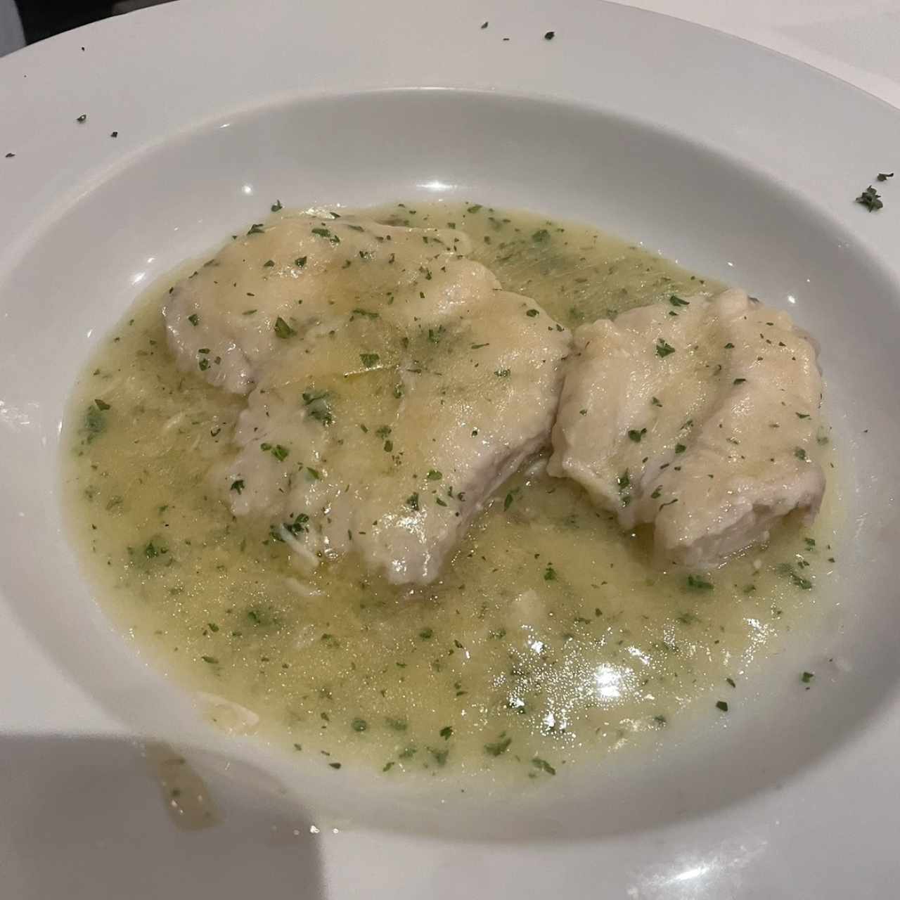 Mero En Salsa Verde