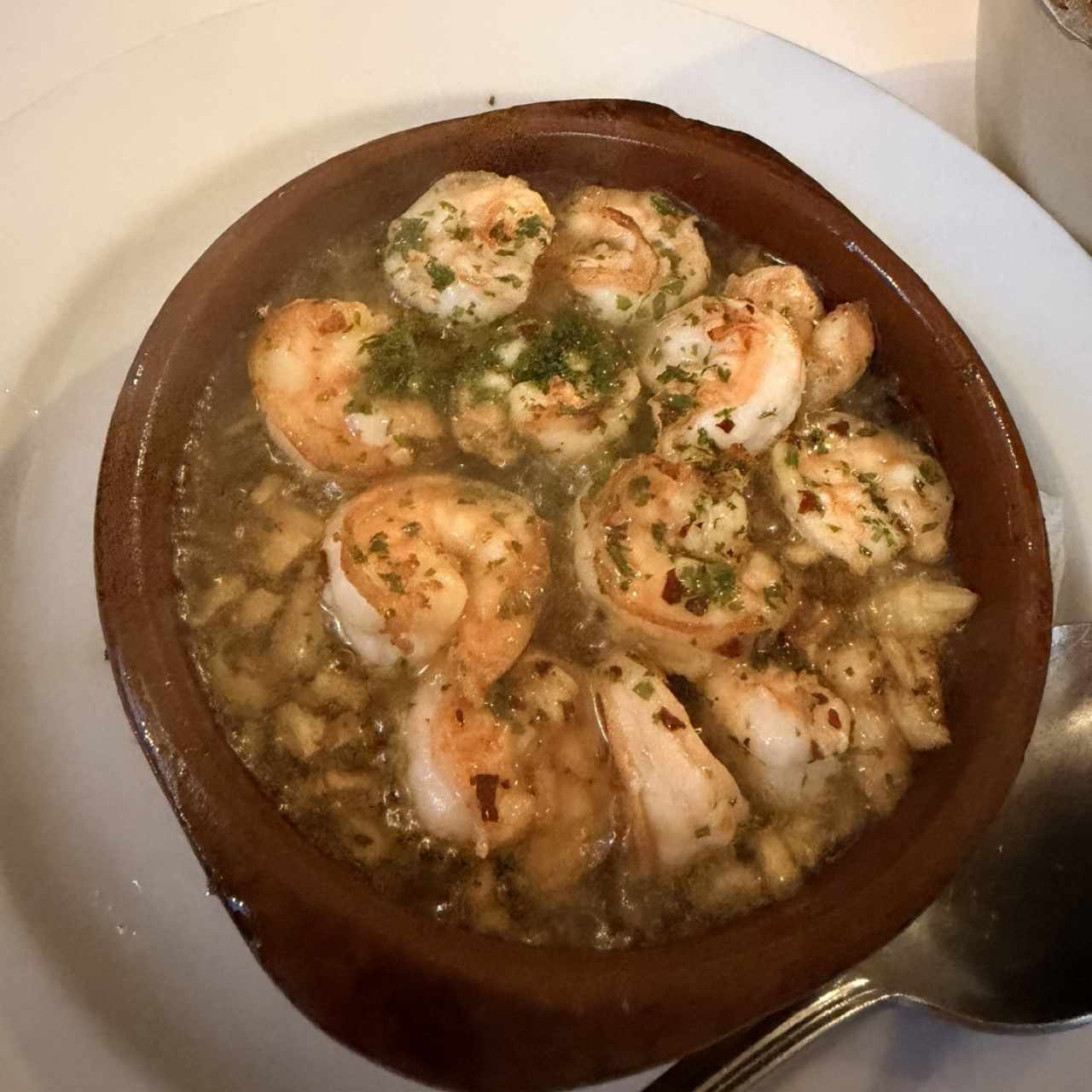 Gambas al Ajillo o Enchiladas