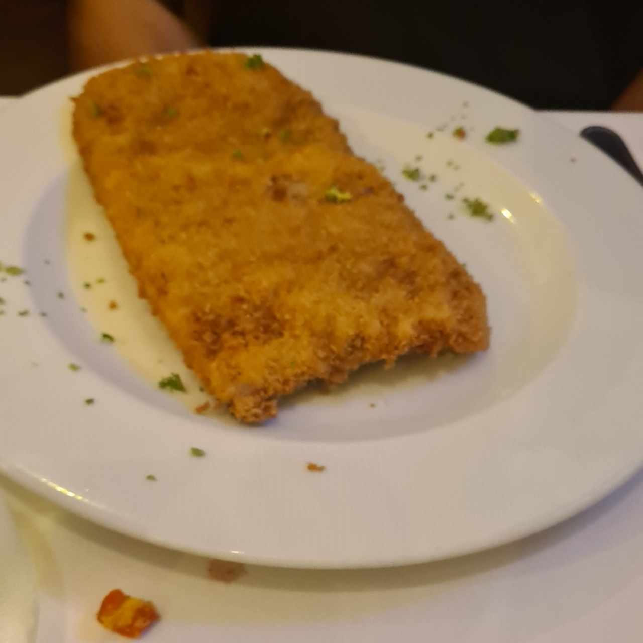 Cachopo con Papas Fritas