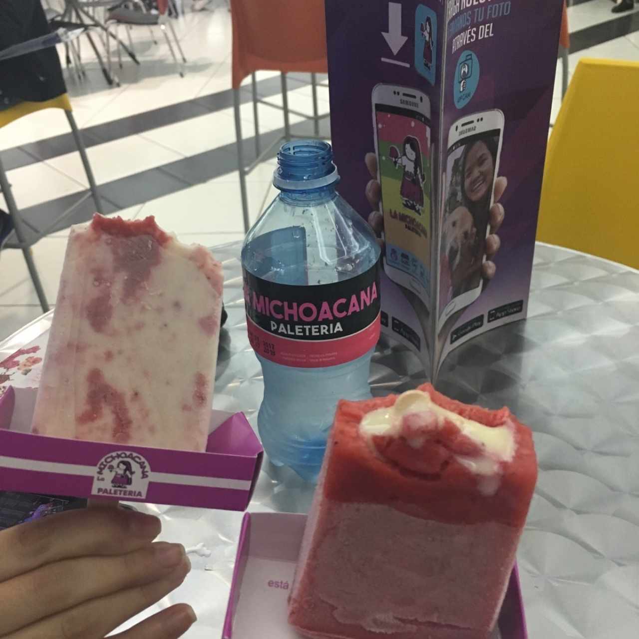 fresa-yogurt / fresa-leche condensada