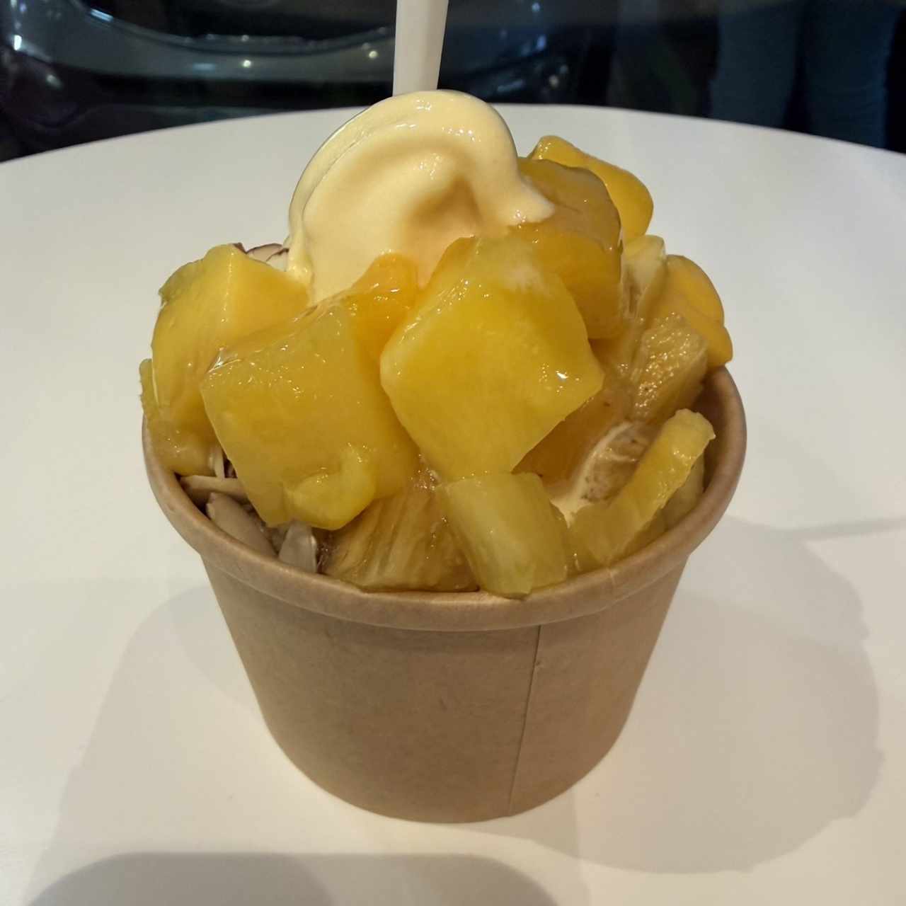 Frozen Yogurt con Toppings