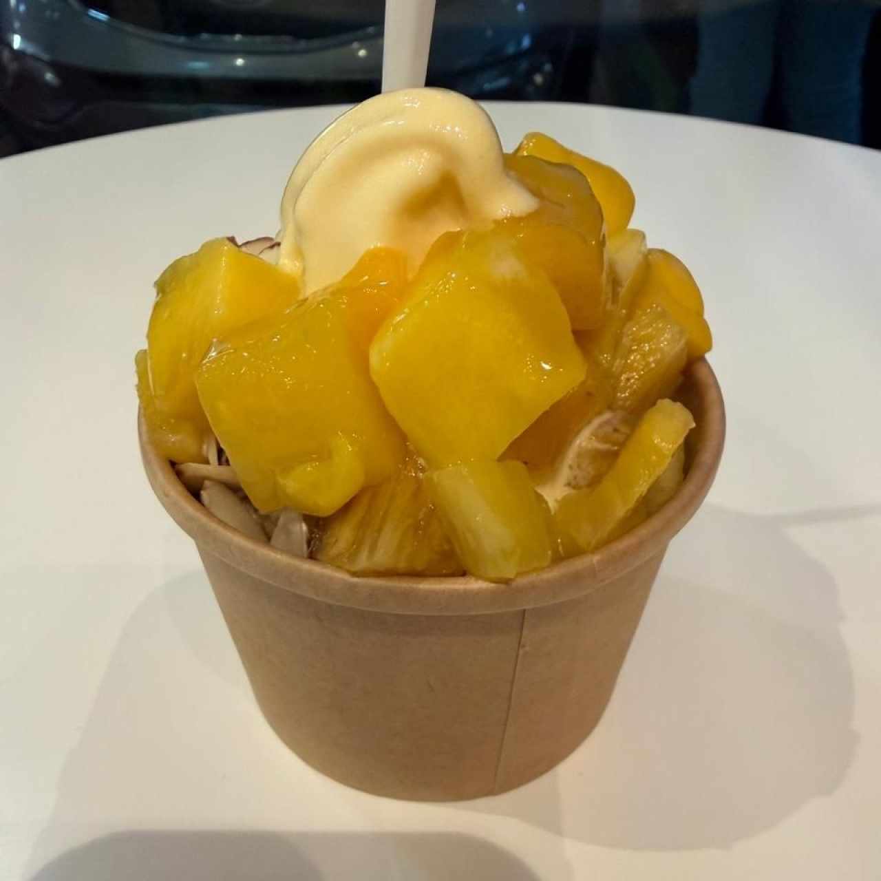 Frozen Yogurt con Toppings