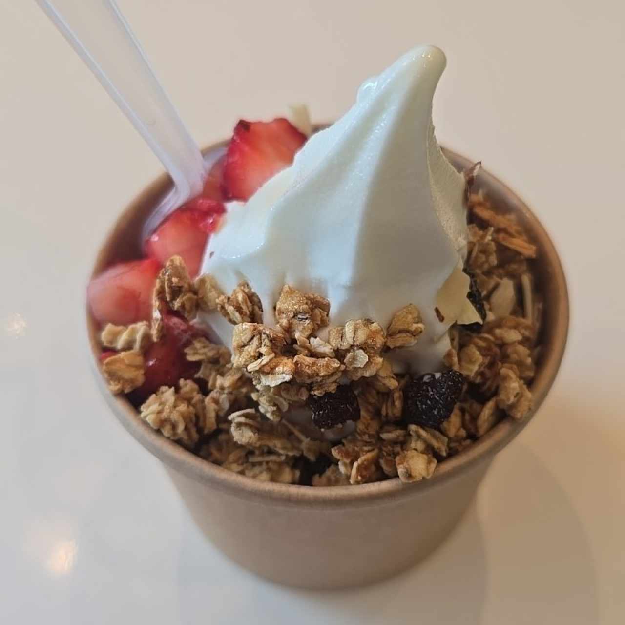 Frozen Yogurt con Toppings