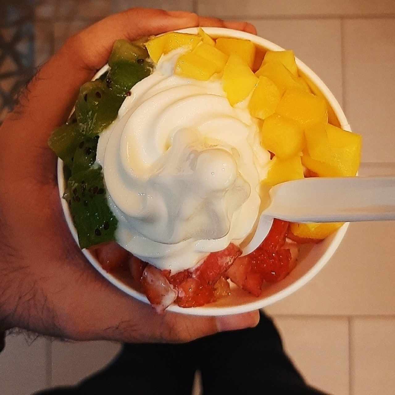 Yogurt con frutas