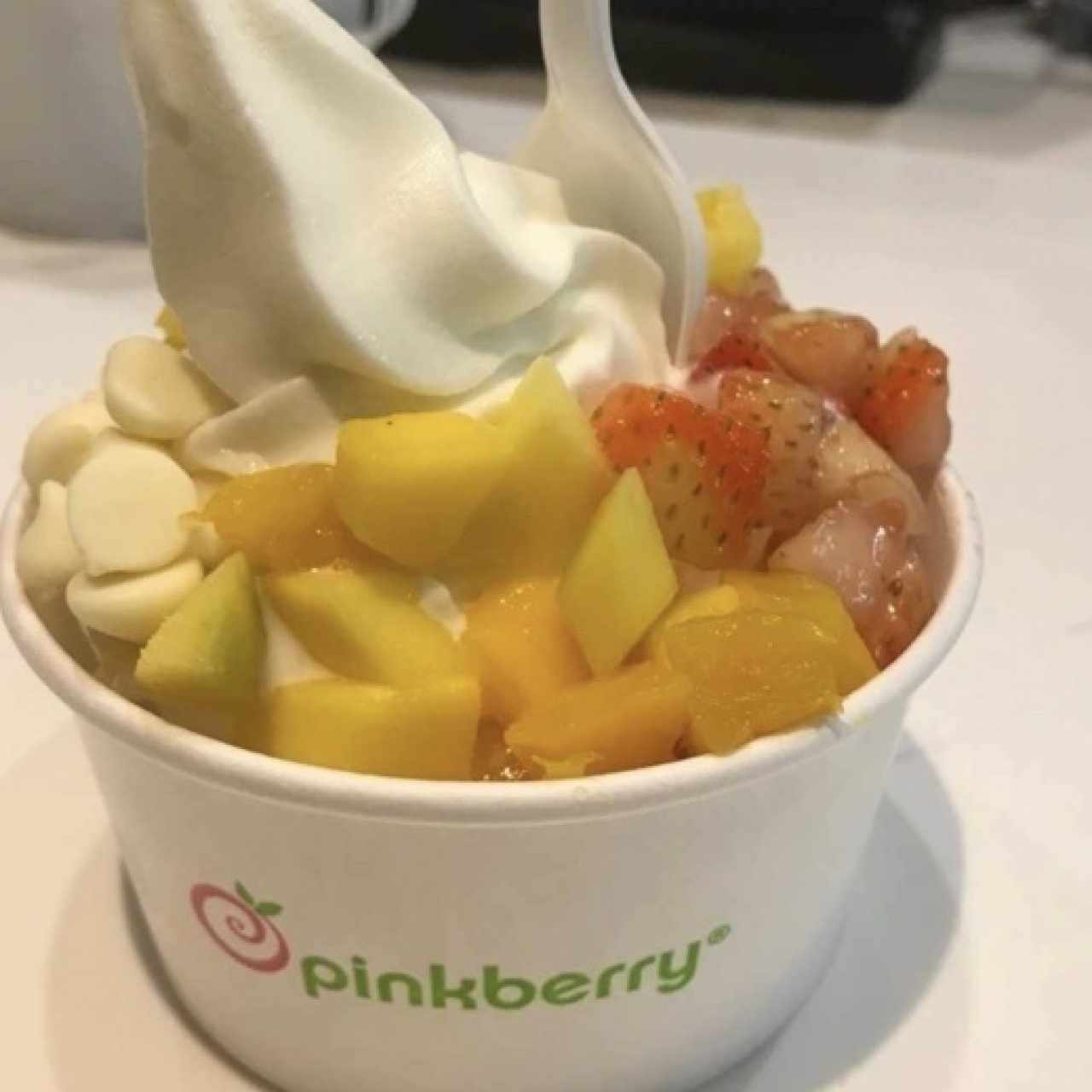 Yogur con piña