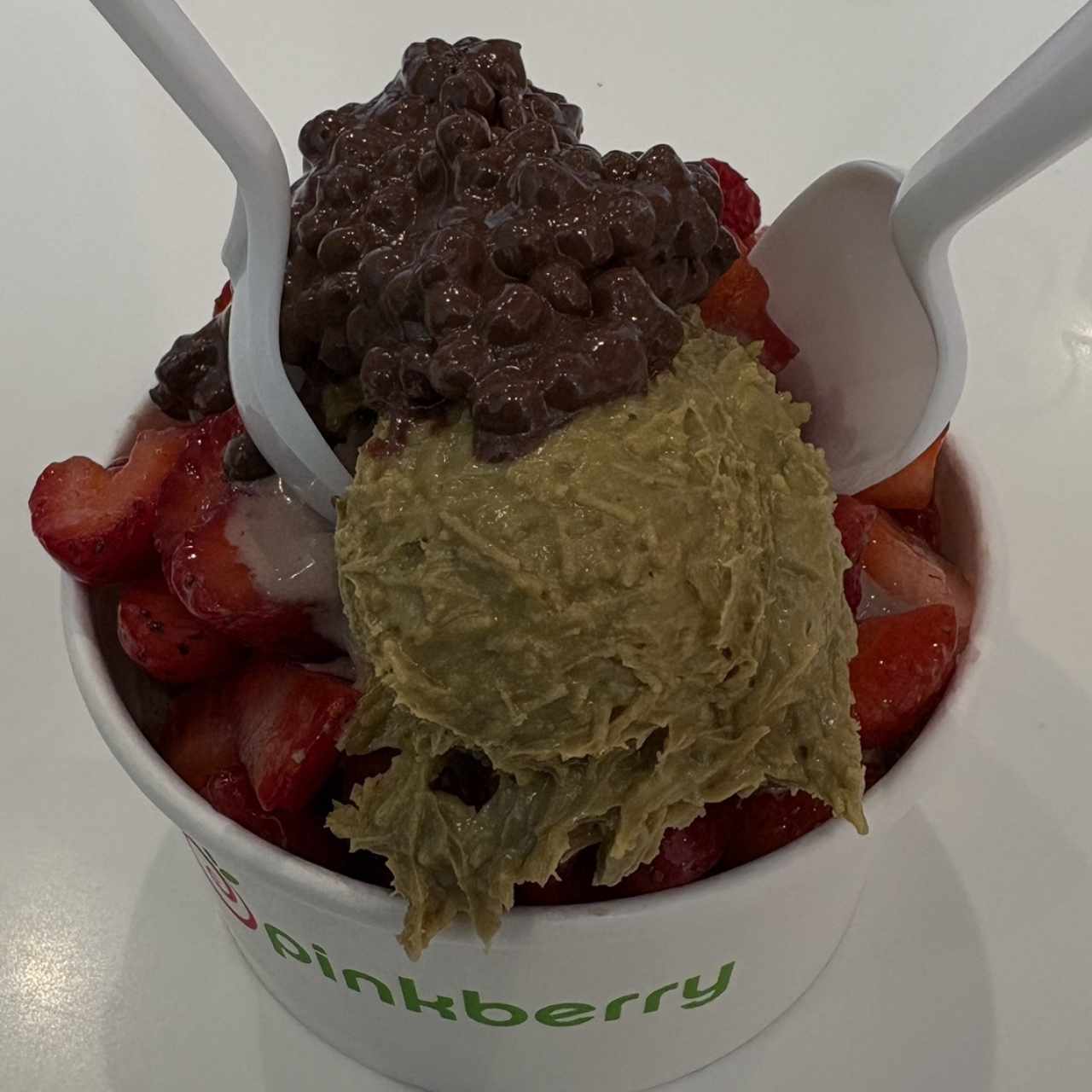 Frozen Yogurt con Toppings
