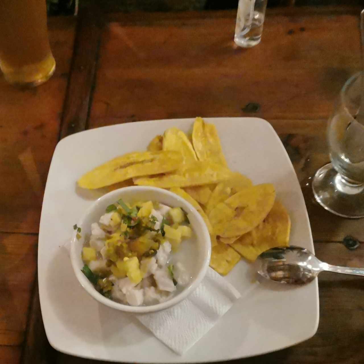Ceviche de corvina