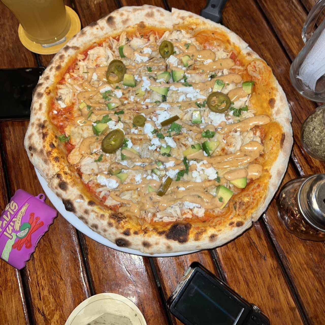 Pizzas Clásicas - Chicken Taco Pizza